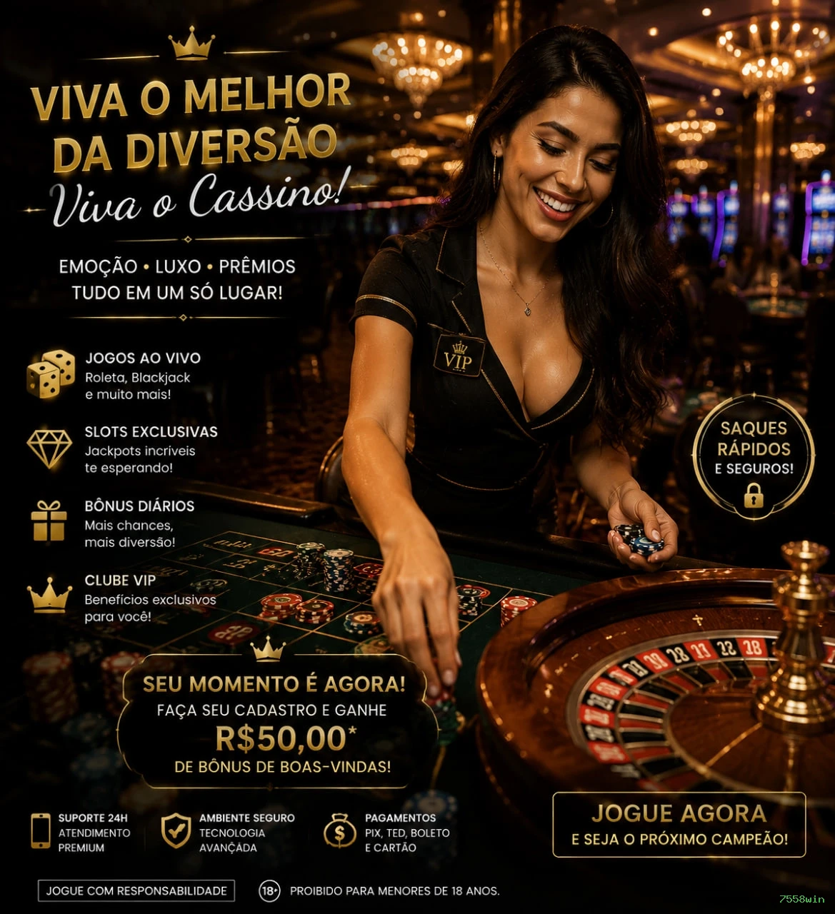 Siga a 7558win no Facebook
